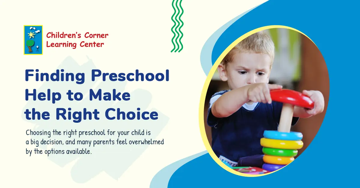 Preschool Help