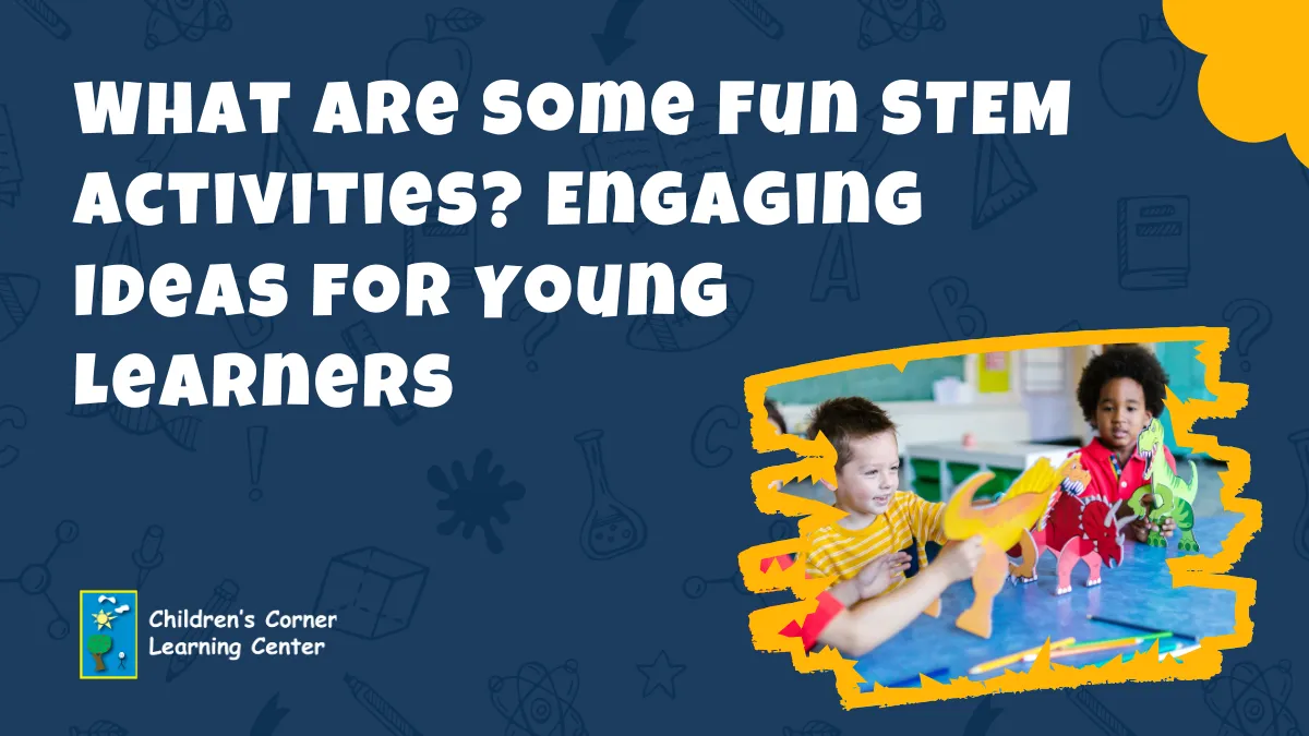 STEM activities for preschoolers