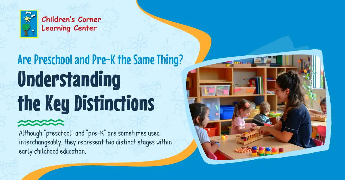 Are Preschool and Pre-K the Same Thing? 